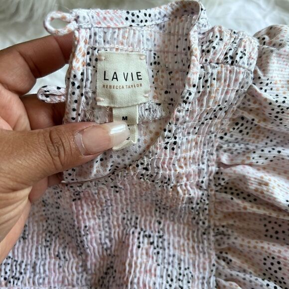 Rebecca Taylor Darcie Ruffle Top - Picture 9 of 9